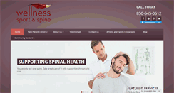 Desktop Screenshot of fsuchiropractic.com